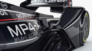 McLaren MP4-X - flank