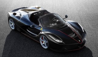 LaFerrari open-top model official - overhead front