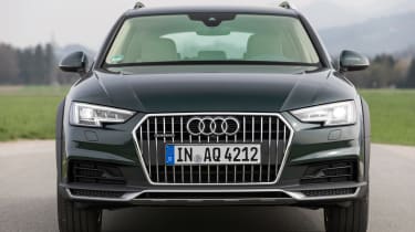 Audi A4 Allroad front dead on