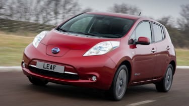 Nissan Leaf front tracking