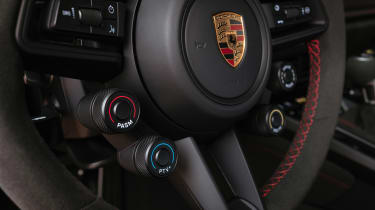 Porsche 911 GT3 RS - steering wheel detail