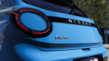 Nissan Micra - rear lights