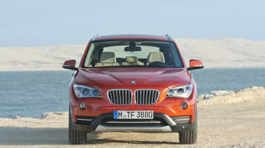 BMW X1 facelift head on