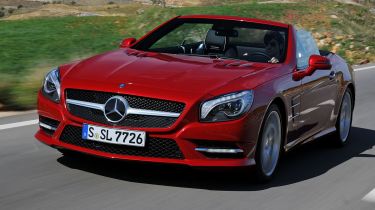 Mercedes SL front tracking