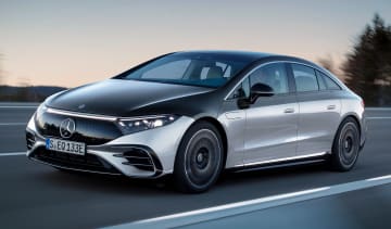 Mercedes EQS - front