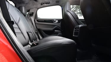 Porsche Cayenne Coupe - rear seats