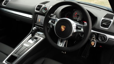 Porsche Cayman S interior