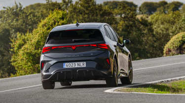 Cupra Born facelift - rear cornering 