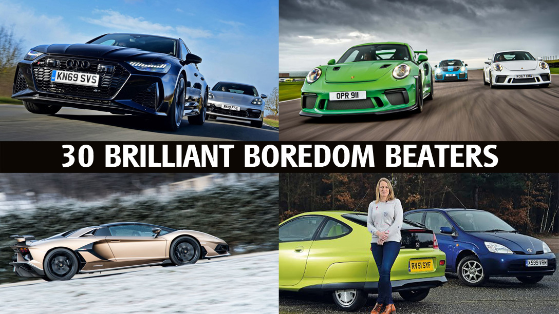 30 brilliant boredom beaters for car fans