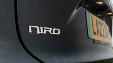 Kia Niro EV - rear &#039;Niro&#039; badge