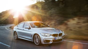 BMW 4 Series Gran Coupe front track
