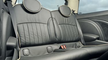 Mini Cooper S rear seats