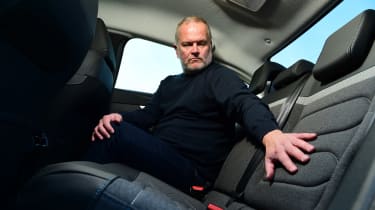 Paul Adam sat in the Citroen C4 X