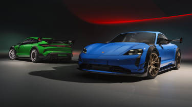 Porsche Taycan Manthay - range