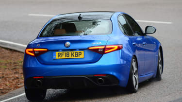 Jaguar Xe 300 Sport Vs Alfa Romeo Giulia Veloce Auto Express