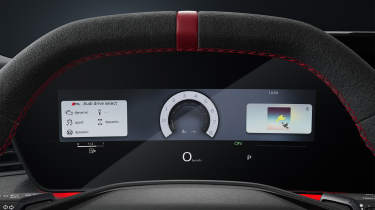 Updated Audi A3 - driver display
