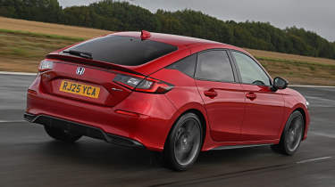 Honda Civic facelift - rear action