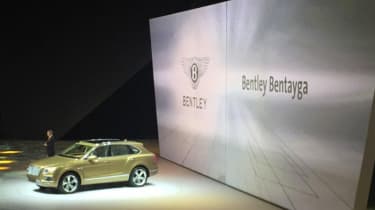 Bentley Bentayga at VW preview night 