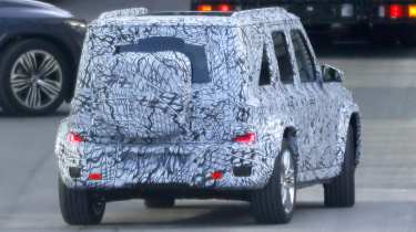 New Mercedes G-Class EQ - rear