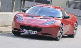 Lotus Evora S cornering