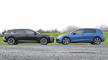 Volkswagen Golf vs Kia K4 - head-to-head