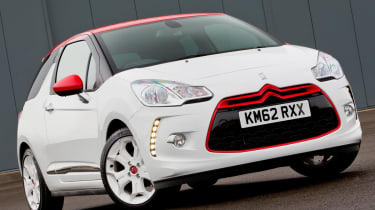 Citroen DS3 Red Edition badge