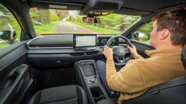 Alastair Crooks driving the Volkswagen T-Roc R-Line