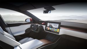 Tesla Model S Plaid - interior