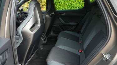 Cupra Leon - rear seats