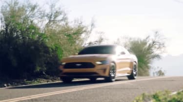 Ford Mustang Facelift leak dynamic