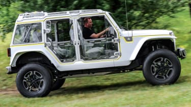 Jeep&#039;s wildest concepts driven - Safari side profile