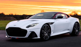 Aston Martin DBS Superleggera Concord - front 3/4 static with Concord