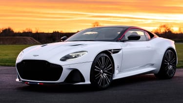 Aston Martin DBS Superleggera Concord - front 3/4 static with Concord