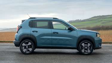 Fiat Grande Panda Hybrid UK - side static