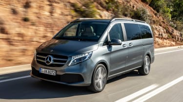 Mercedes V-Class - front tracking