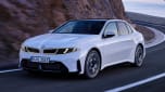 BMW i3 50 xDrive - front 3/4