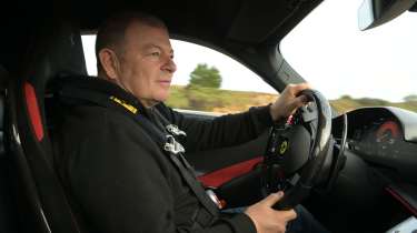 Steve Sutcliffe driving the Ferrari 849 Testarossa
