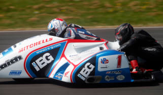 Riding shotgun with an Isle of Man TT sidecar legend - header
