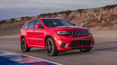 Jeep Grand Cherokee Trackhawk prototype review - pictures 