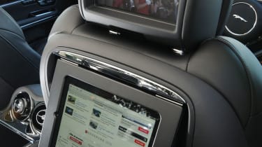 Jaguar XJ Ultimate rear-seat entertainment