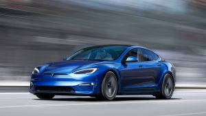 Tesla Model S Plaid - blue