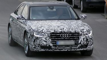 Audi A8 facelift front