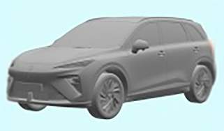 New MGS6 EV - front 3/4