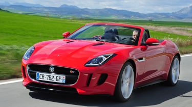 Jaguar F-Type S front tracking