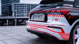 Audi Q4 e-tron prototype - rear light Audi Q4 e-tron prototype - rear light