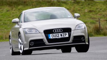 Audi TT 1.8T front cornering