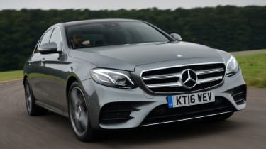 Mercedes E 350d 2016 - front tracking