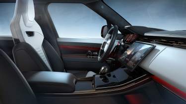 Range Rover Sport SV Ultimate white seats