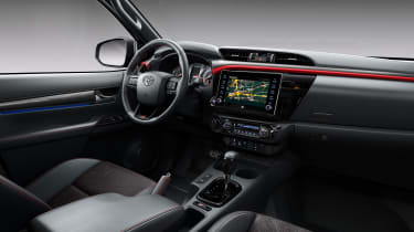 Toyota Hilux GR Sport pick up truck - interior