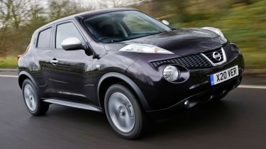 Nissan Juke Shiro front tracking